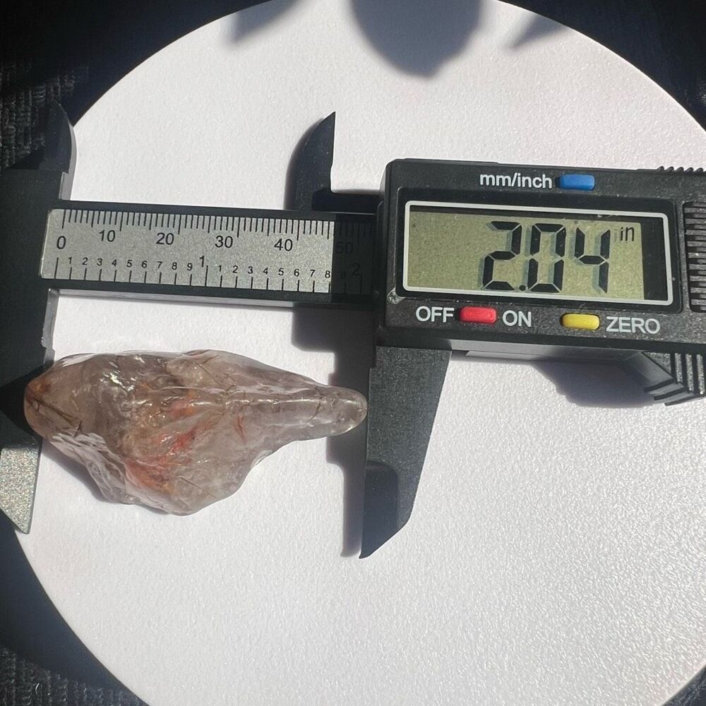 Golden Rutilated Quartz Crystal Freeform - Picture 6 of 16